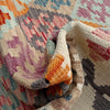 Hand Made Afghan Kilim 5' 0" x 6' 7" ft / 152 x 200 cm - No. Y37294