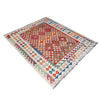 Handmade Vegetable Kilim 5' 1" x 6' 7" ft / 154 x 201 cm - No. Y37300