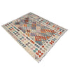 Hand Knotted Afghan Style Kilim 5' 1" x 6' 8" ft / 154 x 202 cm - No. Y37329