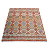 Multi Color ful Flat-Weave Wool Kilim 8' 5" x 9' 9" ft / 256 x 297 cm - No. Y37336