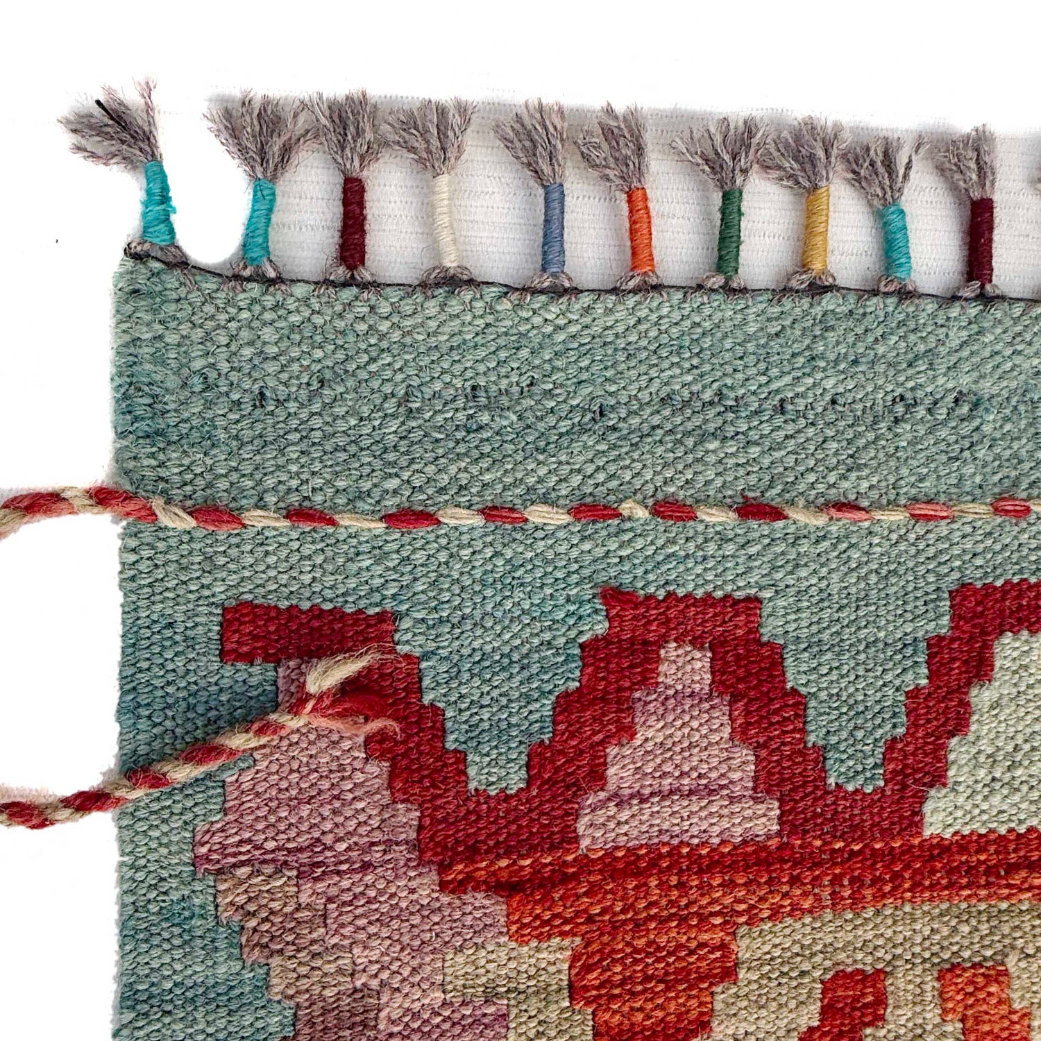 Handmade Vegetable Kelim 8' 5" x 10' 0" ft / 257 x 305 cm - No. Y37345