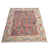 Hand Knotted Afghan Style Kilim 8' 5" x 9' 9" ft / 256 x 296 cm - No. Y37347
