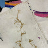 Beige Color Embroidery Flat Weave Kilim 3' 10" x 6' 4" ft / 116 x 194 cm - No. Y37553