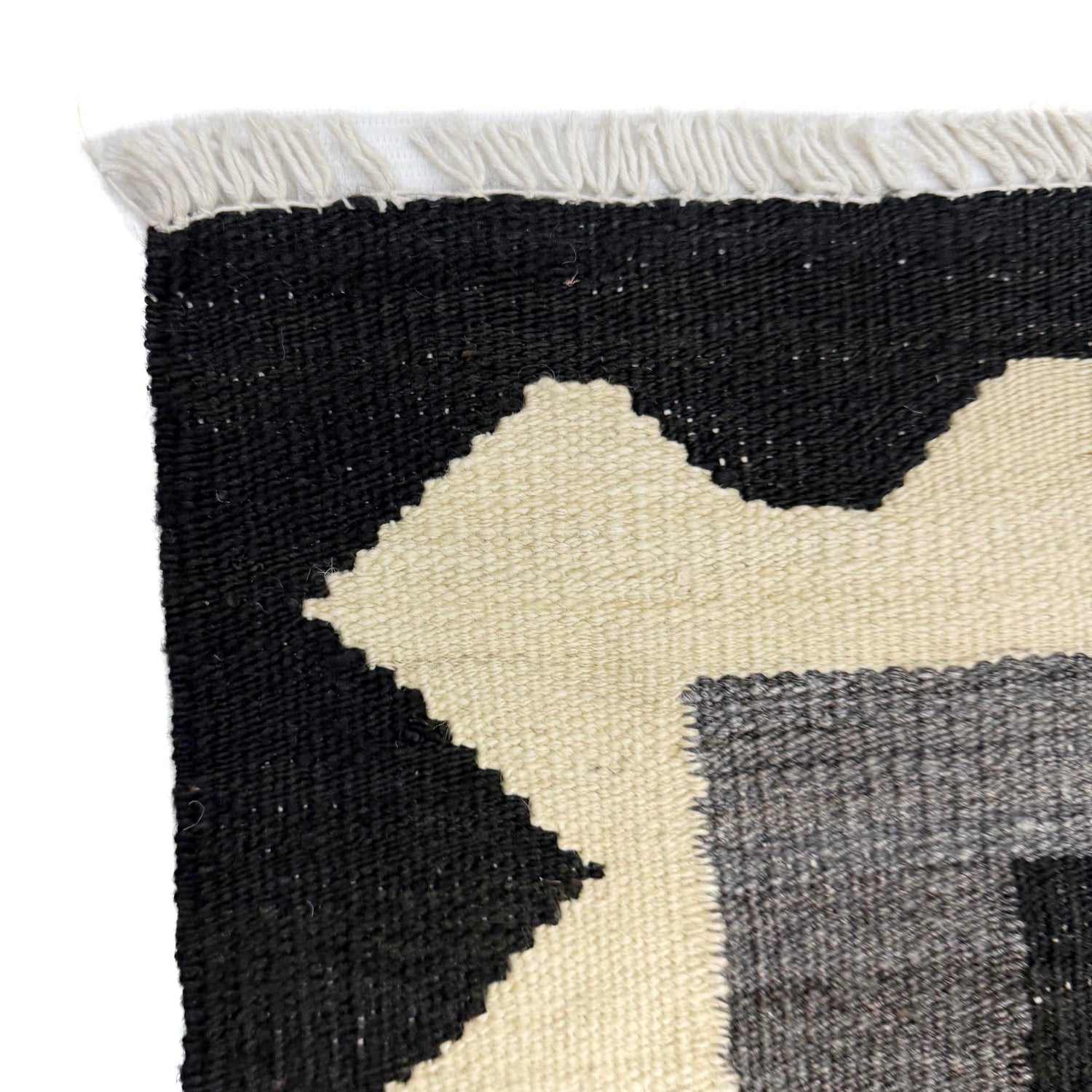 Handmade Turkish Design Wool Kilim 5' 7" x 7' 11" ft / 170 x 241 cm - No. Y39090