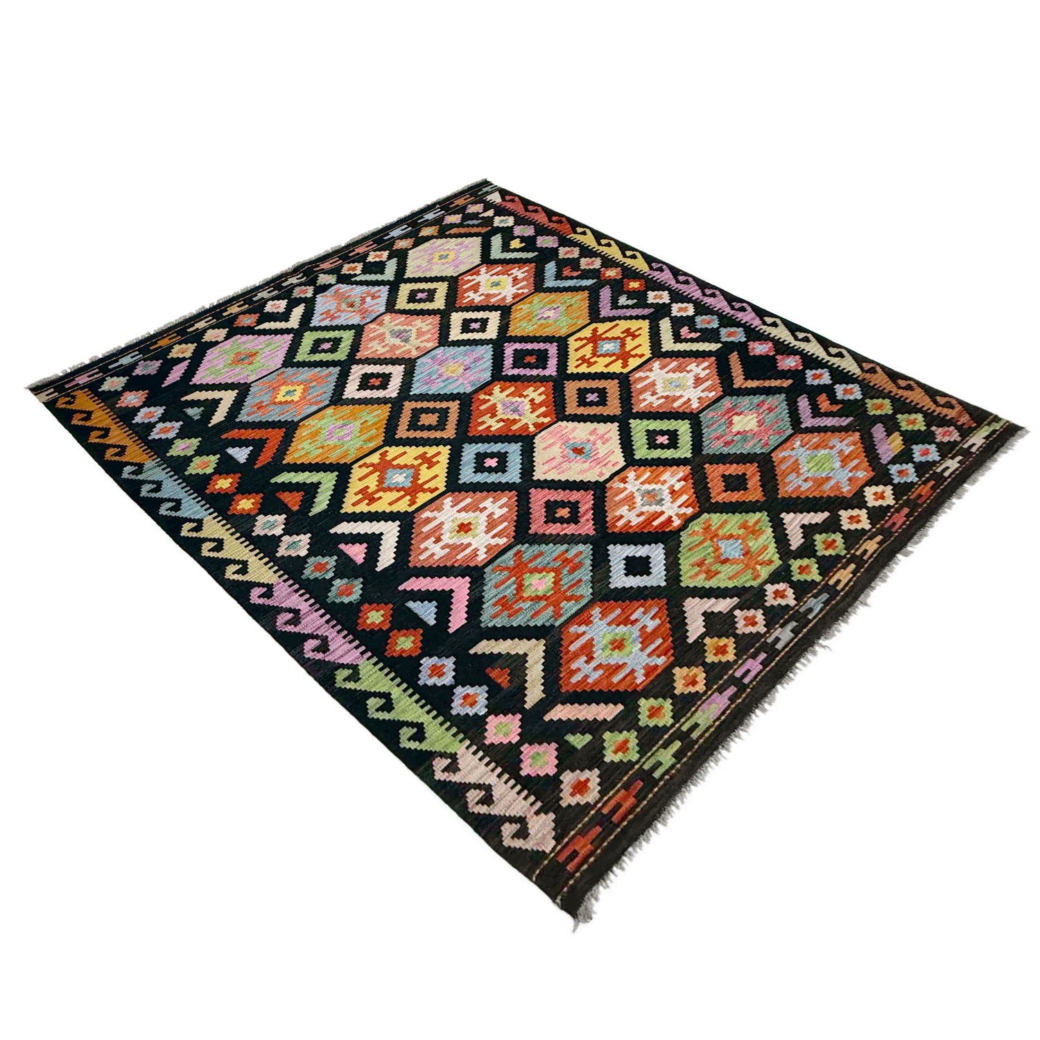 Medium Size Chobi Kilim 5' 10" x 7' 9" ft / 179 x 236 cm - No. Y39091