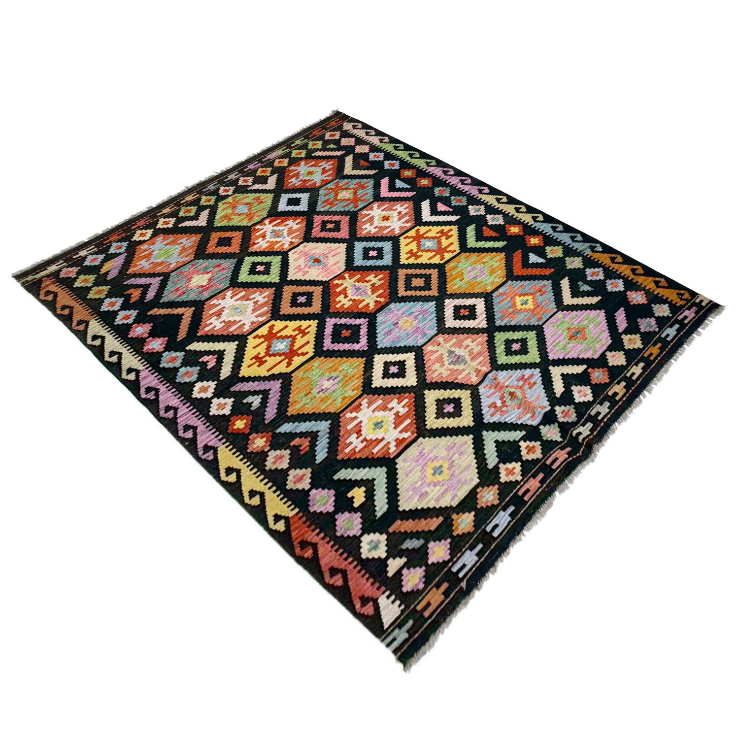 Medium Size Chobi Kilim 5' 10" x 7' 9" ft / 179 x 236 cm - No. Y39091