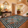 Hand Woven Wool Kelim 6' 2" x 8' 3" ft / 187 x 252 cm - No. Y39092
