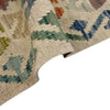 Multi Color ful Flat-Weave Wool Kilim 4' 9" x 6' 7" ft / 146 x 201 cm - No. Y39098