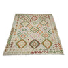 Handmade Afghan Vegetable Kilim 5' 9" x 7' 9" ft / 175 x 237 cm - No. Y39102