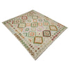 Handmade Afghan Vegetable Kilim 5' 9" x 7' 9" ft / 175 x 237 cm - No. Y39102