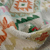 Handmade Afghan Vegetable Kilim 5' 9" x 7' 9" ft / 175 x 237 cm - No. Y39102