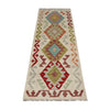 Handmade Turkish Design Wool Kilim Runner 2' 0" x 5' 11" ft / 60 x 180 cm - No. Y39104