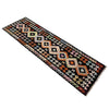 Hand Woven Wool Kelim Runner 2' 6" x 9' 9" ft / 77 x 298 cm - No. Y39105