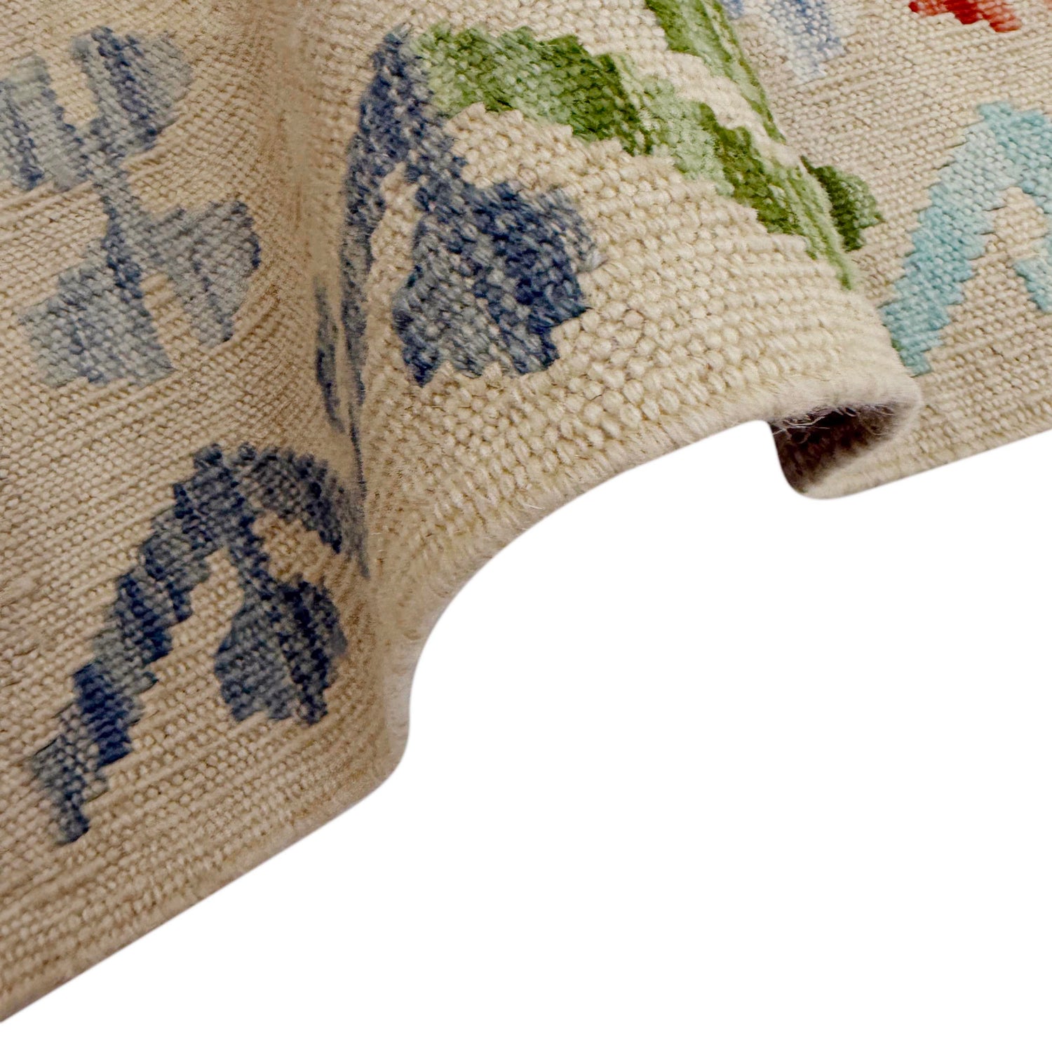Long Chobi Kilim Runner 2' 7" x 9' 8" ft / 79 x 294 cm - No. Y39107