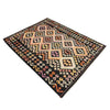 Hand Knotted Afghan Style Kilim 5' 0" x 6' 6" ft / 153 x 199 cm - No. Y39112