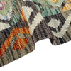 Hand Knotted Flatweave Kilim 4' 0" x 5' 10" ft / 121 x 178 cm - No. Y39114