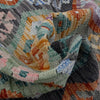 Hand Knotted Flatweave Kilim 4' 0" x 5' 10" ft / 121 x 178 cm - No. Y39114
