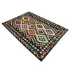 Handmade Afghan Vegetable Kilim 4' 3" x 6' 7" ft / 129 x 200 cm - No. Y39115