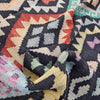 Handmade Afghan Vegetable Kilim 4' 3" x 6' 7" ft / 129 x 200 cm - No. Y39115