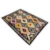 Hand Made Afghan Kilim 4' 1" x 6' 2" ft / 124 x 188 cm - No. Y39116