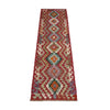 Hand Knotted Flatweave Kilim Runner 2' 2" x 9' 6" ft / 67 x 289 cm - No. Y39117