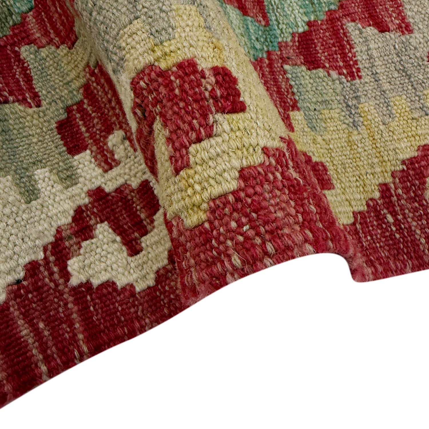 Hand Knotted Flatweave Kilim Runner 2' 2" x 9' 6" ft / 67 x 289 cm - No. Y39117