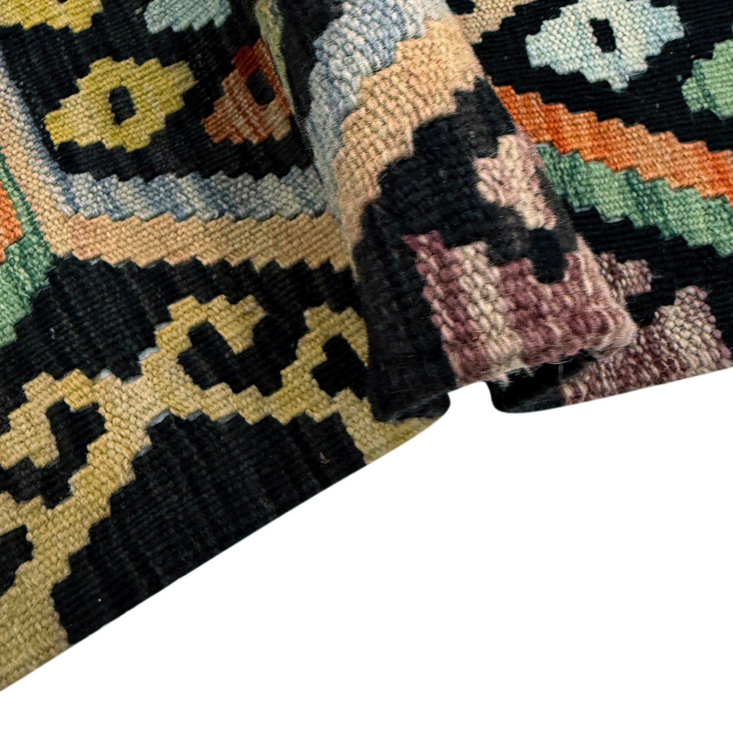 Hand Knotted Flatweave Kilim 2' 8" x 10' 1" ft / 81 x 307 cm - No. Y39121