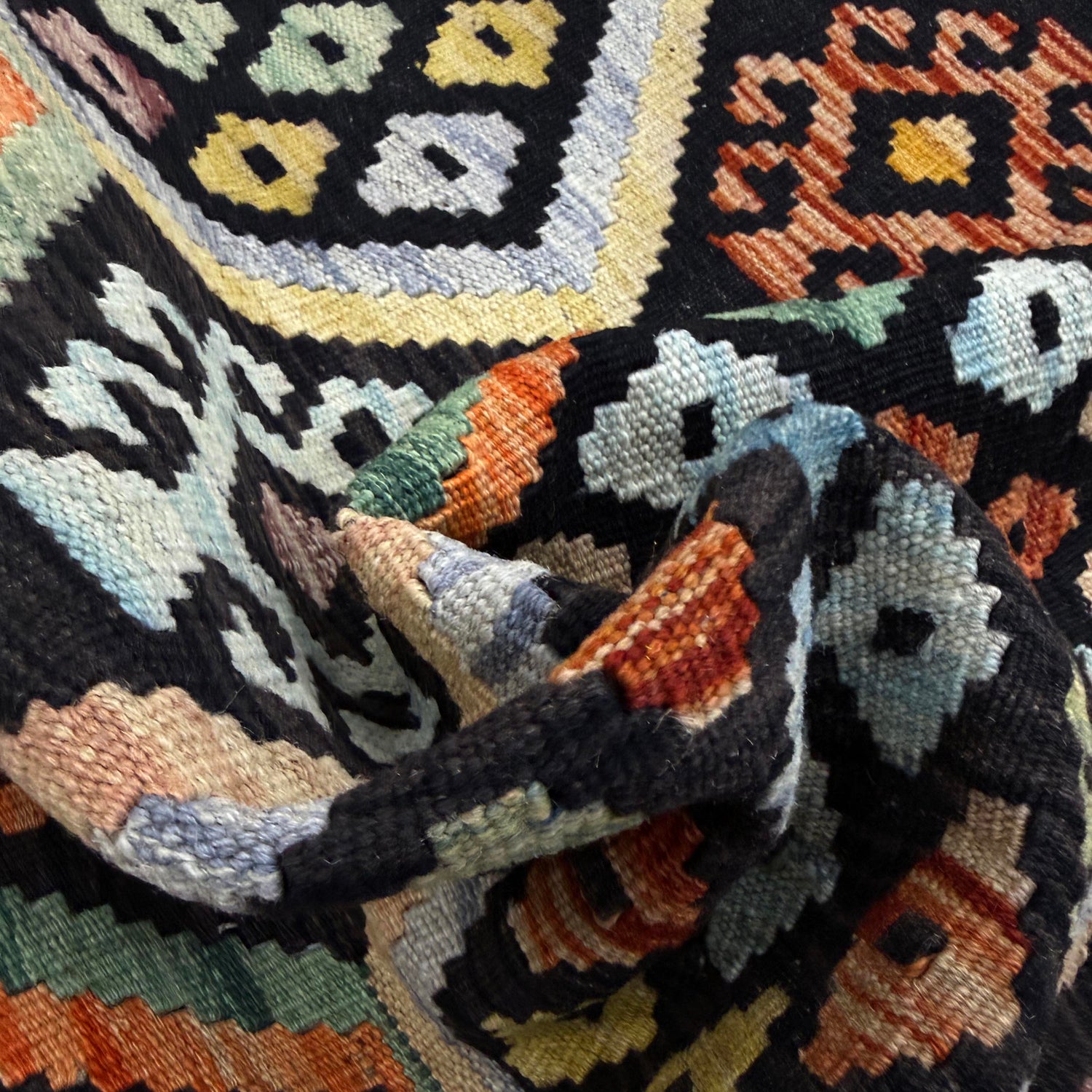 Hand Knotted Flatweave Kilim 2' 8" x 10' 1" ft / 81 x 307 cm - No. Y39121