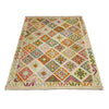 Hand Woven Wool Kelim 4' 10" x 6' 7" ft / 148 x 200 cm - No. Y39127