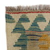 Handmade Turkish Design Wool Kilim 5' 1" x 6' 7" ft / 154 x 201 cm - No. Y39128