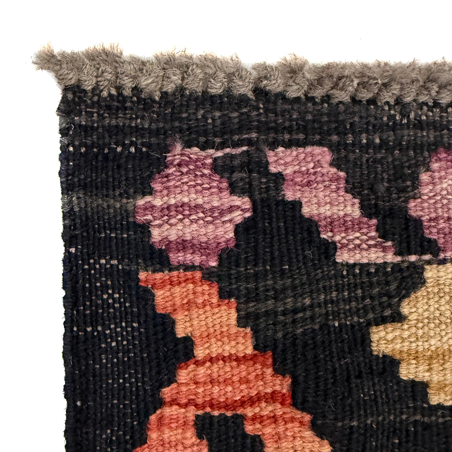 Hand Woven Wool Kelim Runner 2' 4" x 4' 7"  ft / 70 x 140 cm - No. Y39143