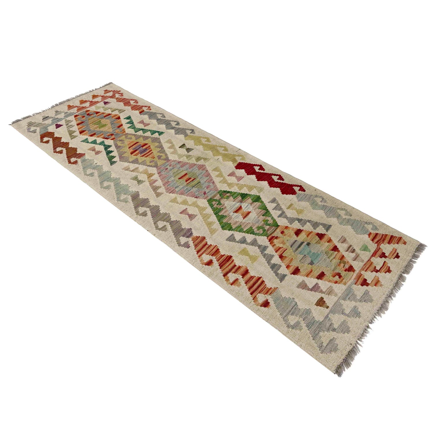 Short Chobi Kilim Runner 2' 0" x 5' 9" ft / 62 x 175 cm - No. Y39148