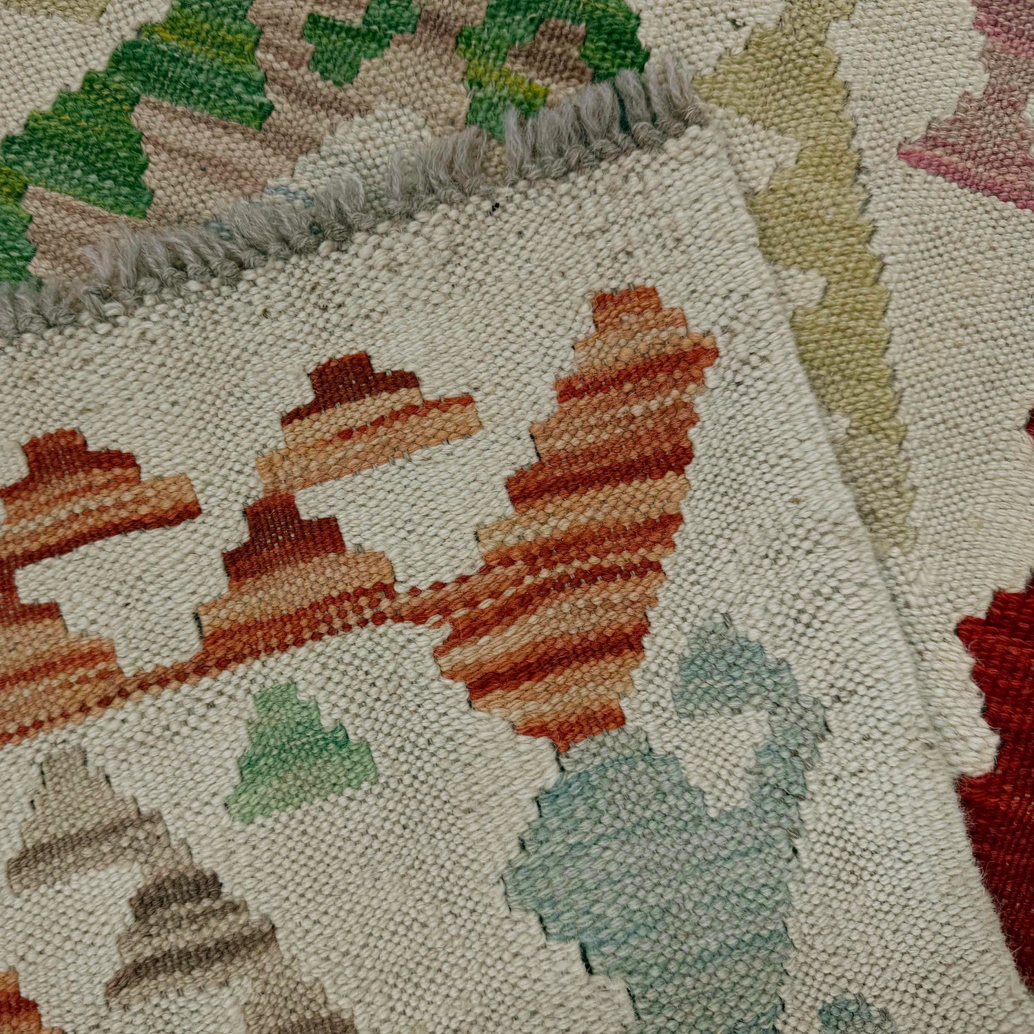 Short Chobi Kilim Runner 2' 0" x 5' 9" ft / 62 x 175 cm - No. Y39148