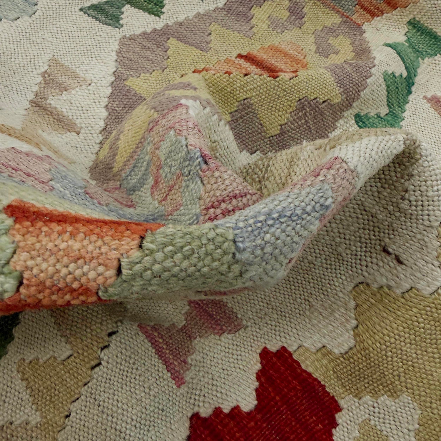Short Chobi Kilim Runner 2' 0" x 5' 9" ft / 62 x 175 cm - No. Y39148