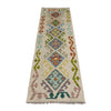 Hand Knotted Flatweave Kilim Runner 1' 11" x 5' 8" ft / 58 x 172 cm - No. Y39150