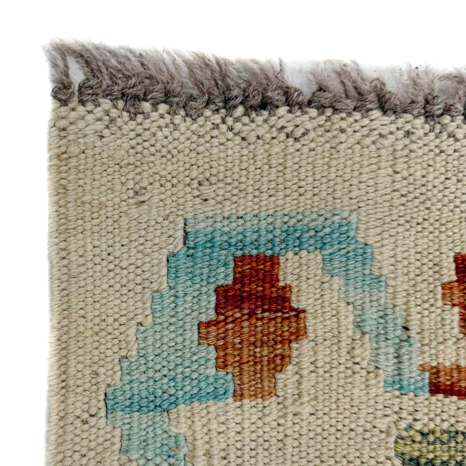 Hand Knotted Flatweave Kilim Runner 1' 11" x 5' 8" ft / 58 x 172 cm - No. Y39150