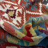 Handmade Turkish Design Wool Kilim 3' 3" x 5' 4" ft / 100 x 162 cm - No. Y39158