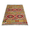 Small Size Chobi Kilim 3' 4" x 4' 9" ft / 102 x 146 cm - No. Y39159