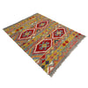 Small Size Chobi Kilim 3' 4" x 4' 9" ft / 102 x 146 cm - No. Y39159