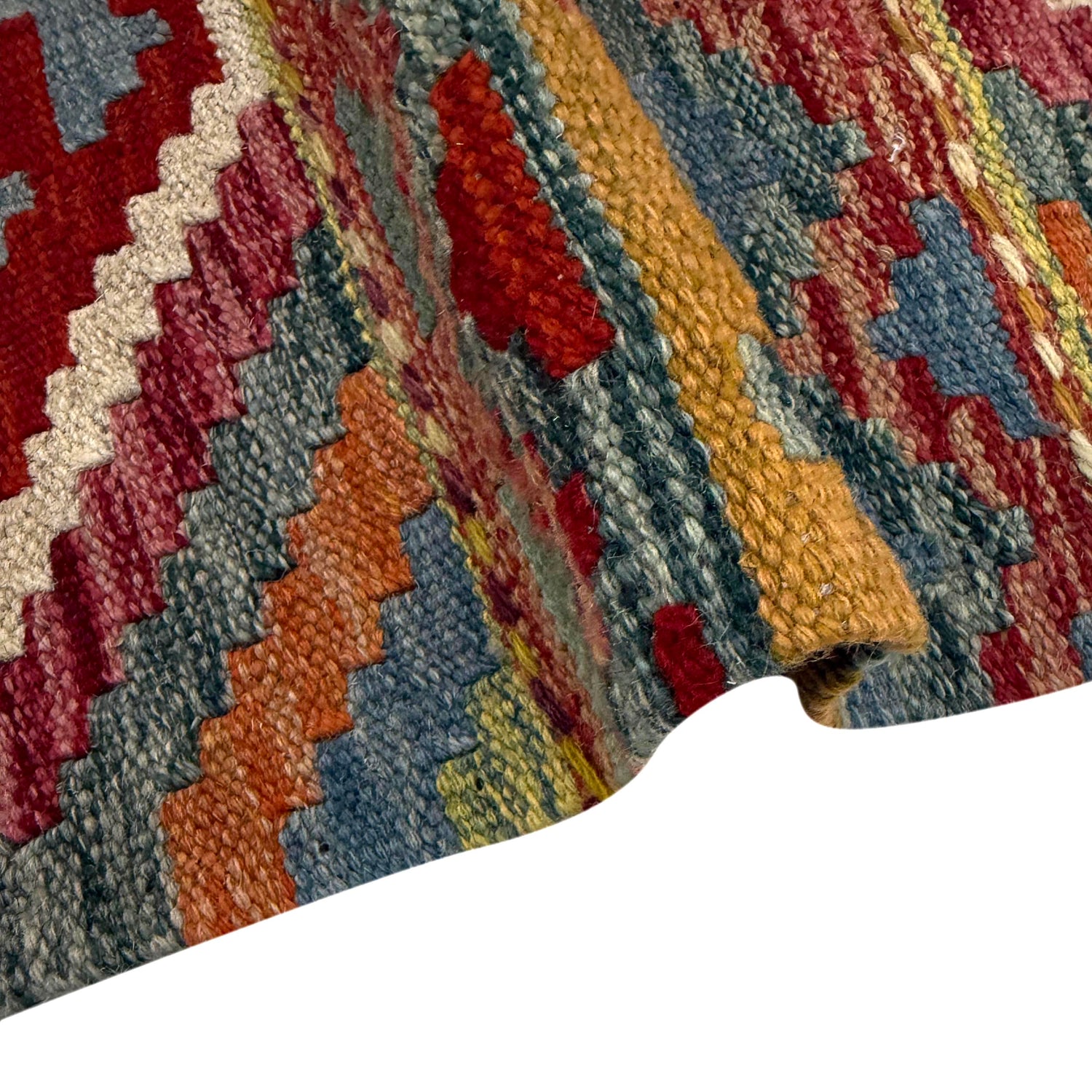 Small Size Chobi Kilim 3' 4" x 4' 9" ft / 102 x 146 cm - No. Y39159