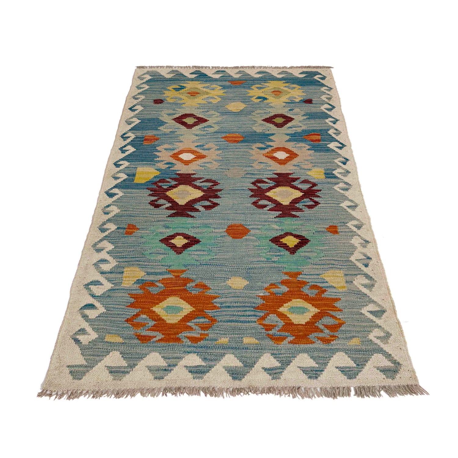 Small Size Chobi Kilim 2' 7" x 4' 9" ft / 78 x 145 cm - No. Y39160