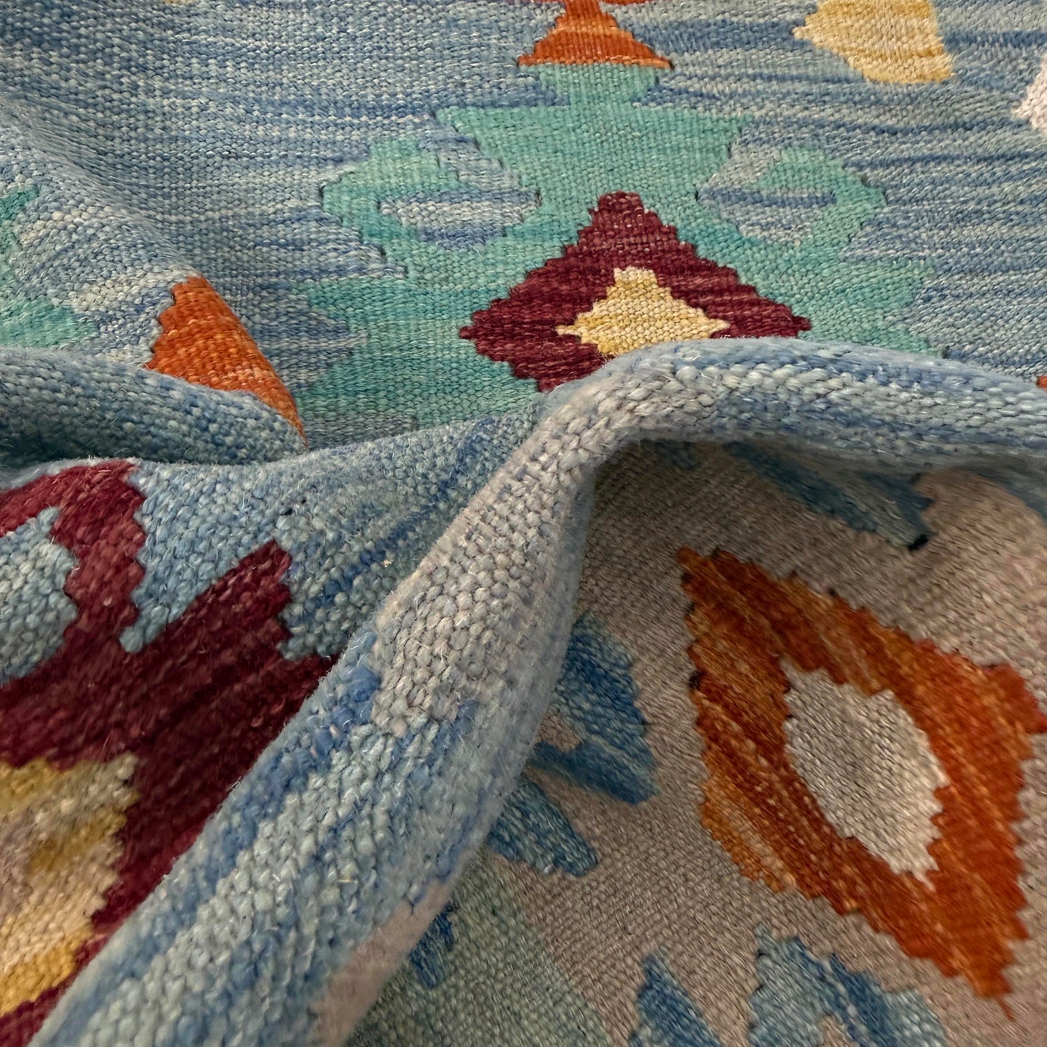 Small Size Chobi Kilim 2' 7" x 4' 9" ft / 78 x 145 cm - No. Y39160