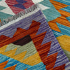 Hand Knotted Flatweave Kilim 2' 6" x 4' 3" ft / 75 x 130 cm - No. Y39161