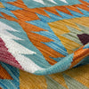 Hand Knotted Flatweave Kilim 2' 6" x 4' 3" ft / 75 x 130 cm - No. Y39161