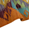 Handmade Afghan Vegetable Kilim 2' 6" x 4' 3" ft / 77 x 130 cm - No. Y39162