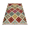 Hand Knotted Flatweave Kilim 3' 4" x 5' 0" ft / 102 x 152 cm - No. Y39165