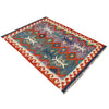 Hand Knotted Flatweave Kilim 3' 2" x 4' 11" ft / 97 x 149 cm - No. Y39167