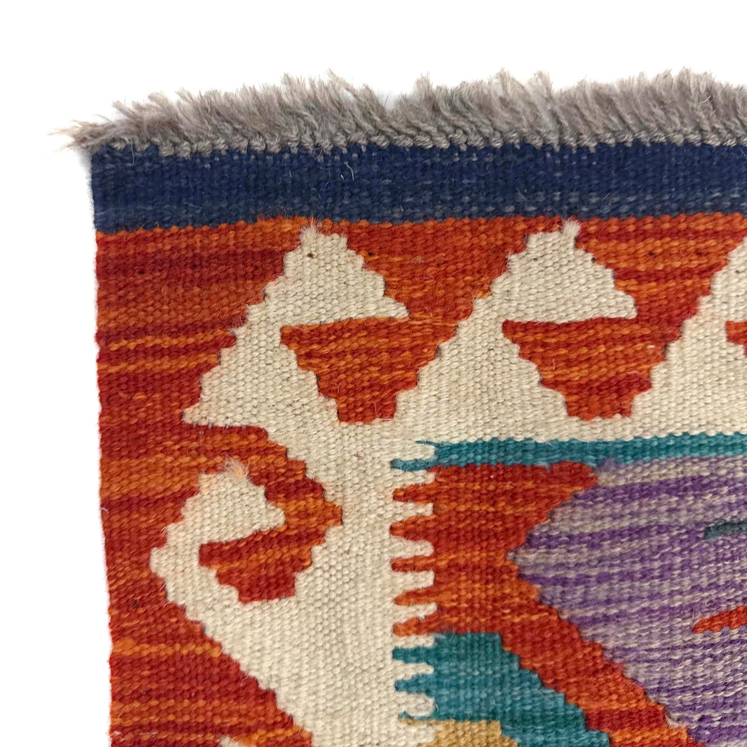 Hand Knotted Flatweave Kilim 3' 2" x 4' 11" ft / 97 x 149 cm - No. Y39167
