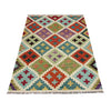 Handmade Vegetable Kilim 3' 4" x 4' 11" ft / 101 x 151 cm - No. Y39172
