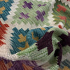 Handmade Vegetable Kilim 3' 4" x 4' 11" ft / 101 x 151 cm - No. Y39172